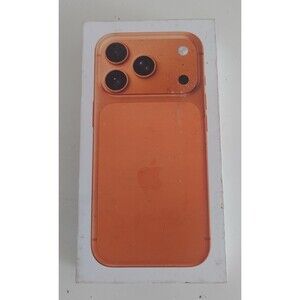 EMPTY BOX ONLY - Apple iPhone 17 Pro Max Cosmic Orange